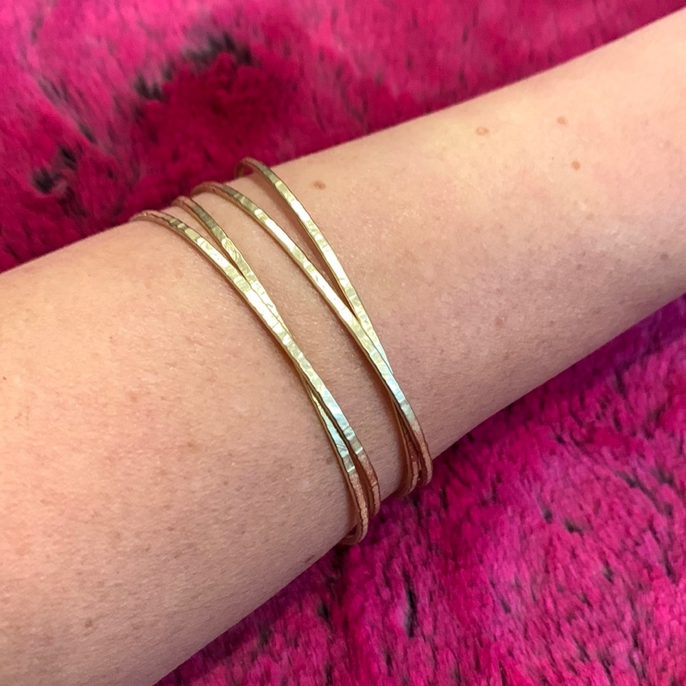 Brand New Gold Cuff Bracelet so pretty